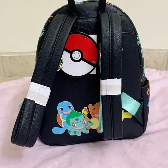 Loungefly Pokemon Starters Mini Backpack  display picture 1